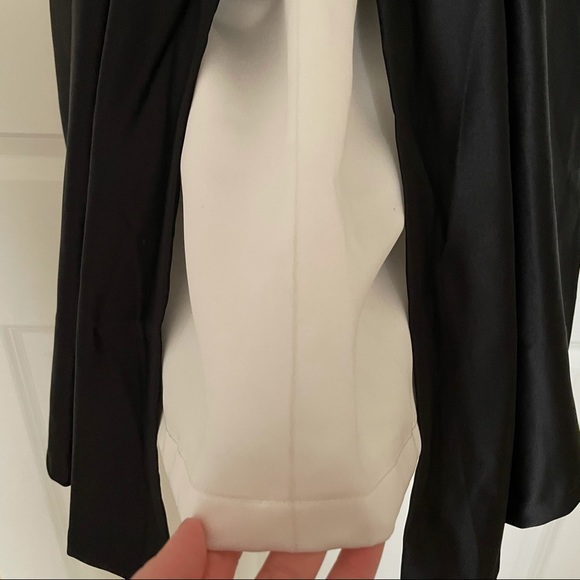 Colorblock Peplum Fit & Flare Dress - Picture 6 of 11